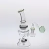 14,4 mm Bubbler Bong Bubbler Glas Bong Vase Perkolator Rauchpfeifen Glas Bubbler 16 cm Höhe Günstige Wasserpfeifen Bongs