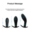 Trådlös Remote Butt Plug Vuxen Sex Produkter 10 Speed ​​Vibrator för Par Gay Anus Prostata Massager Anal Bead Sexleksaker Bullet Y200226