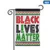 1 Stück Black Lives Matter Flagge Gartenflagge 11 Stile Outdoor Frieden Protest Gerechtigkeit Banner Handflagge5923790
