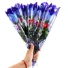 LED Işıklı Oyuncak Aydınlık Yapay Çiçekler Kızar Oyuncak Kırmızı Pembe Mavi Güller Sevgililer Günü Kızlar İçin Hediyeler Sevgililer İçin Hediyeler