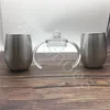 12 Unzen Edelstahlbecher Sippy Tasse Säuglingsflasche Doppelwand Vakuum isolierte Flaschen mit Doppelbabygriff