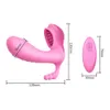 OLO Butterfly Dildo Vibrator Wireless Remote Control Clitoris Stimulator GSPOT MASSAGEURE Vagin Tongue Licking Sex Toy pour femme M8655429