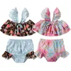 Kinder Meerjungfrau Bademode Outfits Cartoon 2020 Sommer Meerjungfrau Fischschuppen Rüschen Schlinge Badeanzug Kinder Bikinis Strand Schwimmen Kleidung Sets M1136