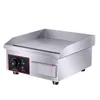 Elektrischer Edelstahl 304 Flache Pan Griddle Maschine 110V / 220V Gewerbliche japanische Teppanyaki Grill Elektrische Dorayaki-Maschine