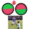 Paddle Catch and Toss Ball Game Set 18cm7quot Handheld Stick Disc Paddles and 7cm275quot Ball Assorted colors2892619