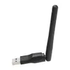 Nuevo adaptador WIFI USB MT7601 150Mbps USB 2,0 WiFi tarjeta de red inalámbrica 802,11 B/g/n adaptador LAN con antena giratoria