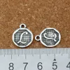 100Pcs Antique Silver "L " Alphabet Initial Alloy Charms Pendants For Jewelry Making Bracelet Necklace DIY Accessories 14.8x28.2MM A-396