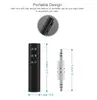 Rovtop Mini 3.5mm Jack Bluetooth Car Kit Handsfree Music o Receiver Adapter Auto Bluetooth AUX for Speaker Headphone Car3340888