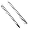 Stylo à bille en métal 0.7mm stylo à bille en laiton stylo à huile rotatif stylo à bille en acier inoxydable bureau école papeterie