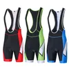 Xinzechen Męskie Spodenki Rowerowe 4D Gel Wyściełane Zespół Racing Sport Rower Bib Szorty Mountain MTB Raod Bike Bermuda Ciclismo