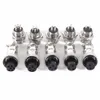 Freeshipping 10pcs/Lot Aviation Insulated Connector Power Plug Socket Male Female Panel M12 Thread Metal Connector Kit Power Tools