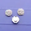 15мм Rhinestone Кнопка плоской задней части украшения DIY