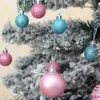 شجرة عيد الميلاد زخرفة الكرة زخرفة صامد للكسر زينة عيد الميلاد الكرة شجرة مناسبة للتسوق المنزل XD22180 فندق مركز تجاري