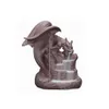 Ceramiczny Backflow Incense Burner Censer Home Decor Dragon Kadzidełka Uchwyt Palnik Home Office Teahouse Stół Dekoracje Prezenty