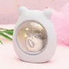 Cartoon Hamster Night Lights carino per bambini Destinazione decorativa Destina a led Lampadside Nursery Lamp Desktop Camera Atmosfera Light305D Light305D