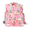 Alpaca Baby Diaper Bags Mommy Backpack printed Fashion Nappy large Capacity Maternity Nursing Travel Backpack Nursing Tote Bag