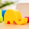 BabyTableware Platzierungshalterung Elefanten-Mobilständer Kleiner Elefantenständer Mini Mehrfarbiger Handyständer Fauler Handyhalter M891
