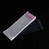 200pcs 10 x 30cm SELF ADHESIVE SEAL PLASTIC BAG FOR JEWELRY PACKAGE CLEAR CELLOPHANE BAGS CANDY CAKE PACKING COOKIE PACKAGING