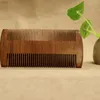 Green Sandalwood Pocket Beard Hair Combs 2 Sizes Handmade Natural Wood Comb 1pc Free Shipping LX9316