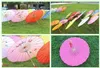 Japanese Chinese Oriental Parasol Wedding Props fabric Umbrella For Party Photography Decoration umbrella candy colors blank DIY personalize