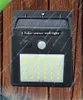 Energia Solar PIR Sensor De Movimento De Parede Luz Ao Ar Livre À Prova D 'Água Rua Quintal Path Home Jardim Lâmpada De Segurança De Poupança De Energia