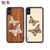 Coque de téléphone résistante aux chocs, étui arrière en bois TPU pour iPhone 6s, 7, 8 Plus, 11, 12, XS, Xr, X Max, haute qualité, 2021