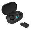 E6S TWS Kablosuz Bluetooth Kulaklık Stereo Kulaklık Bluetooth 5.0 LED Ekran Perakende Box ile Kulaklık TWS