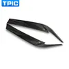 Carbon Fiber Headlights Eyebrows Eyelids for BMW G30 5 Series Accessories Front Headlamp Eyebrows Car Styling Stickers