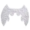 High quality large white angel wings creative pros for Parent-child Art Photography nice wedding Birthday party deco props free shipping