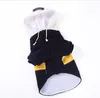 4XL-8XL HOOPET Kış Sıcak Büyük Köpek Polar Giyim Pet Coat Kış Kapşonlu Ceket Iki Bacaklar Köpek Giysileri