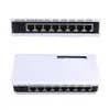 Envío gratuito El más nuevo conmutador Poe de 8 puertos 6 + 2 puertos Conmutador Ethernet de escritorio CC Cámaras IP de red Adaptador PoE alimentado para Wifi interior