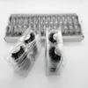 10 styles de haute qualité 15mm cils en gros 3D mink cils personnalisés marqueur privé Naturel Longs Tyelash Extensions de mink