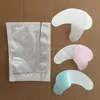 100pairs Hot Eyes Paper Patches Under Eye Pads Eye Tips Sticker Wraps Wimper Extension Make Up Tool Blue Pink White Mix Kleuren