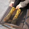 Daishana Harajuku Nouvelles femmes chaussettes de léopard céréales élégantes chaussettes en vrac automne hiver coréen leur chaussette de loisirs