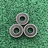 100pcs/lot R2-2RS RS R2 2RS RS 1/8" x3/8" x5/32" inch rubber sealed bearing Deep Groove Ball bearing Mini 3.175x9.525x3.967mm