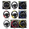 Covers 15 Universal Car Blue Breathable Mesh Steering Wheel Nonslip Protective Cover