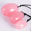 Meselo 3pcs / lot Femmes Vaginal Kegle Balle D'exercice Pierre Naturelle Yoni Oeufs Sex Toy Femme Rose Quartz Anal Plug Vagin Balls Y18110203