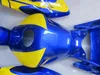 Injection molded bodywork fairing kit for HONDA CBR1000RR 06 07 yellow blue fairings CBR1000RR 2006 2007 OT20