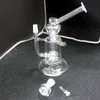 Recycler Dab Rigs Bong Hookahs Glass Oil Rig 14mm Bowl Fab Egg Beaker Bong Female 9inch Water Pipes Smoke Accessories