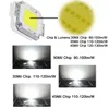 Perline di luce 10W 20W 30W 50W 70w 80w 100W COB Chip di luce a LED 32-36V COB Lampada a LED integrata Chip Proiettore fai-da-te Lampadina del riflettore