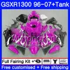 Suzuki GSX R1300 GSXR1300 96 02 03 04 04 04 04 04 07 Rose Pink 333hm.62 GSXR 1300 Hayabusa 1996 2002 2002 2007 2007 2007フェアリング