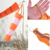 Molte dimensioni per la scelta 2 pezzi / set Commercio all'ingrosso per tutte le stagioni Nylon Vane Windsock Outdoor Toy Il monitoraggio del vento ha bisogno di un indicatore del vento