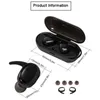 T2C TWS Wireless Mini Bluetooth 50 Ohrhörer für Xiaomi Huawei Mobile Stereo Ohrhörer Sport Kopfhörer mit mic tragbarem Lade -Bo7069897