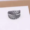 Autentyczne 925 Sterling Silver Pierścienie Światło jako Pióro, Wyczyść CZ Wedding Ring Biżuteria Kompatybilna z Europejczykiem
