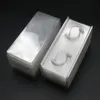 100/pack Clear Lash Trays Plastic Mink Lashes Holder Eyelash Tray for Eyelash Packaging Box Square Case Box Packaging