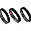 Trump bracelets silicone I LOVE TRUMP America first make american again Wristband Rubber Bracelets Fashion Jewelry Gift LJJK17661968024