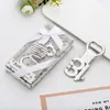 Digital Beer Bottle Opener Alloy Beer Opener Fashion Arabic Numerals Beer Bottle Openers With Diamond Wedding Party Gift 12 Styles