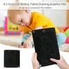 8.5 inch LCD-scherm Tablet Drawing Board Blackboard Handschrift Pads Gift voor kinderen Papierloze Kladblok Tabletten Memo met opgewaardeerde Pen 5 Kleur