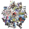 Waterproof Gaming Stickers 140 Pcs Laptop Sticker for Car Motorcycle Bicycle Luggage Guitar Skateboard Snowboard Decal