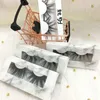 Long Dramatic Mink Lashes 5D 27mm Thick Eyelashes Handmade False Eye Lashes with Marble Box FDshine